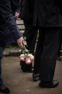 grief, rose flower, rose, white, fall, funeral, farewell, sorrow